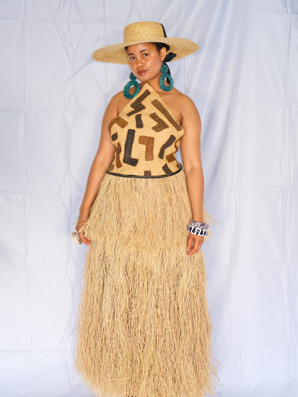 Moana Raffia skirt